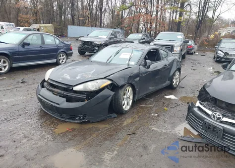 2008 Hyundai Tiburon Gt/Gt Limited/Se z USA, uszkodzony, nr VIN KMHHN66FX8U262806